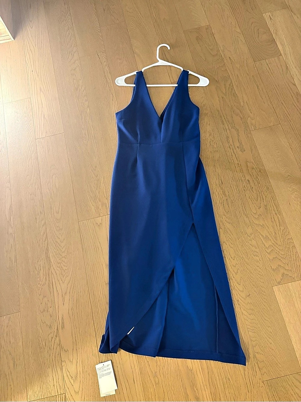 Abercrombie & Fitch MVP Dress Blue Midi Dress Size Medium Petite NWT
